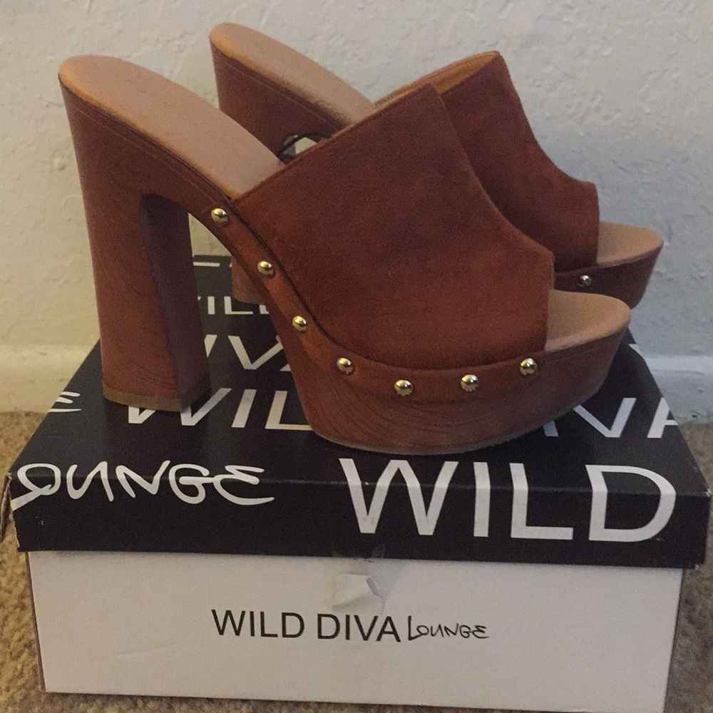 Studded platform New with tag! Never worn